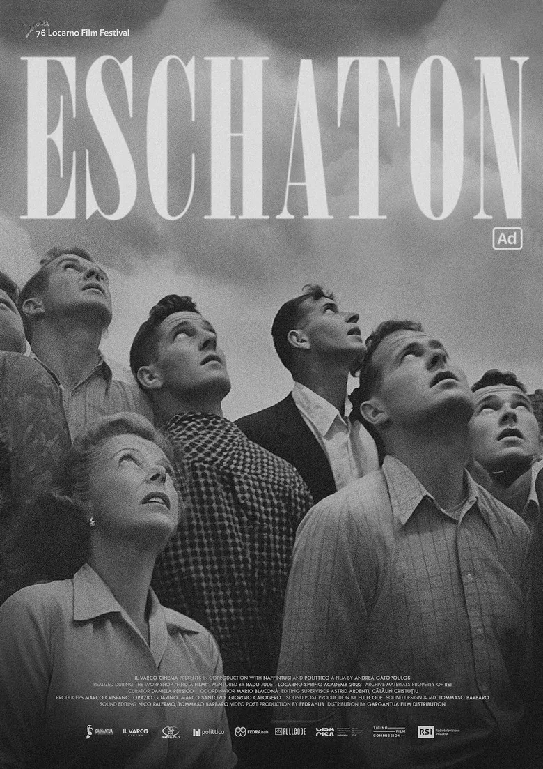 Eschaton Ad poster background