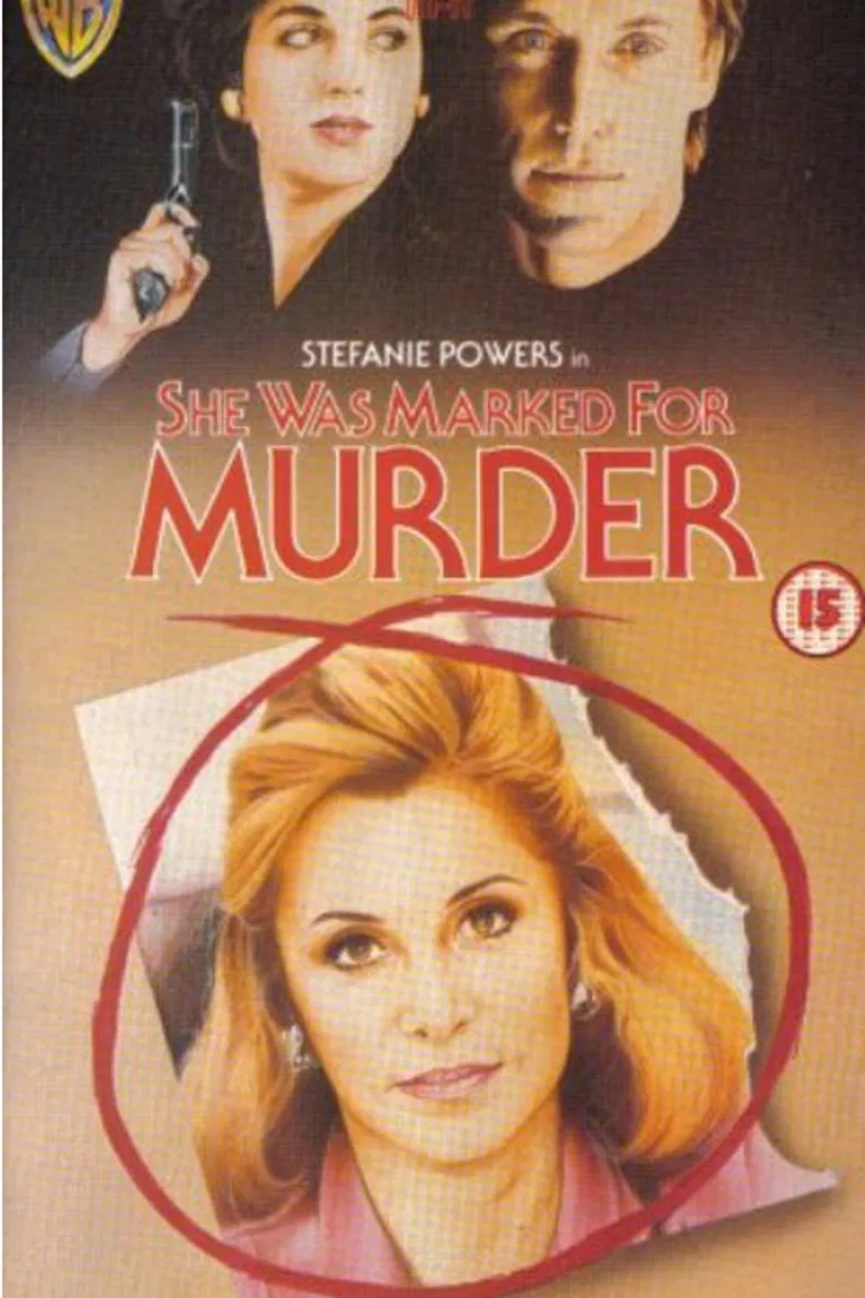 She Was Marked for Murder poster background