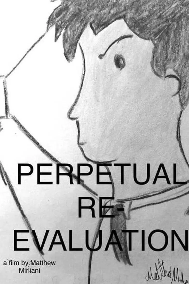 Perpetual Re-evaluation poster background