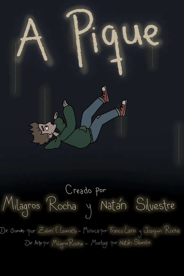 A pique poster background