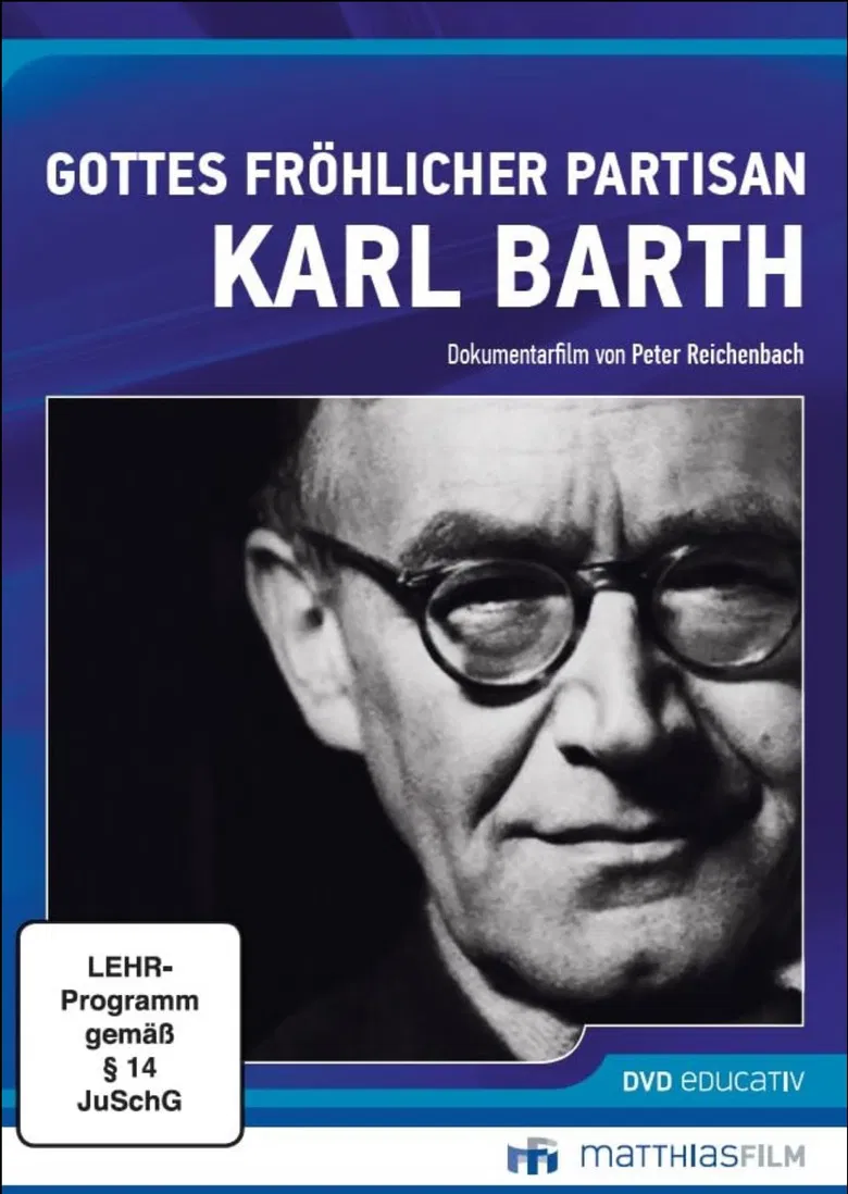 Gottes fröhlicher Partisan - Karl Barth poster background