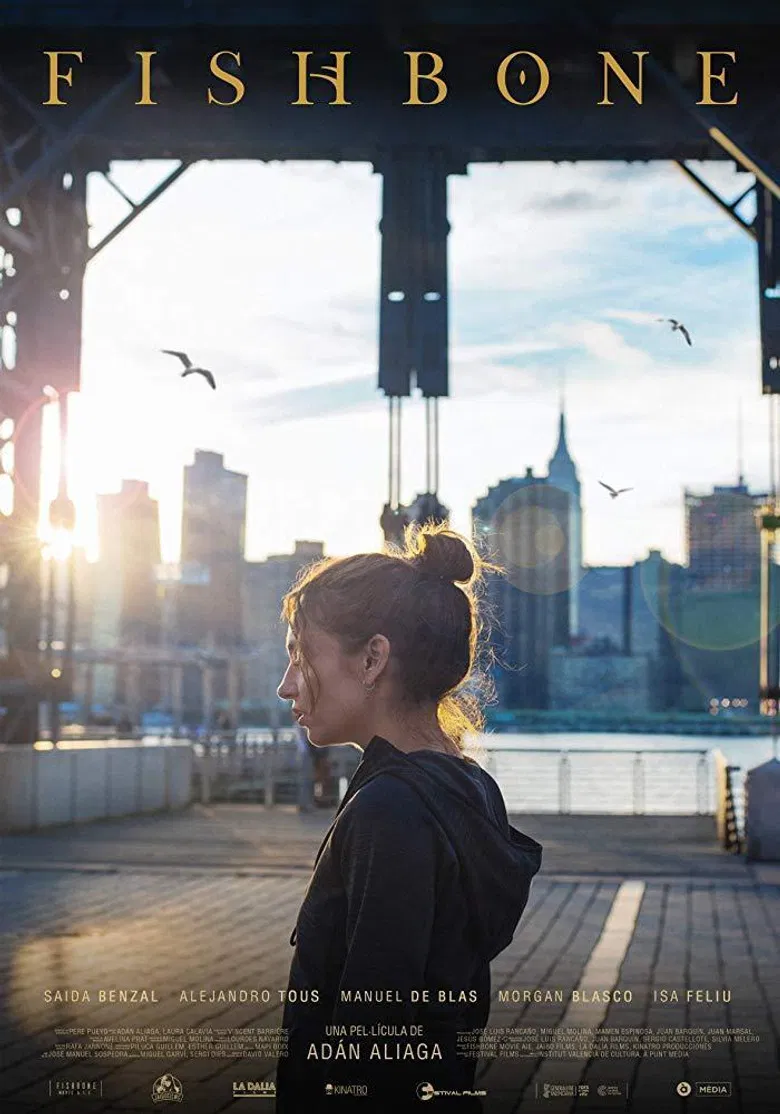 Fishbone poster background