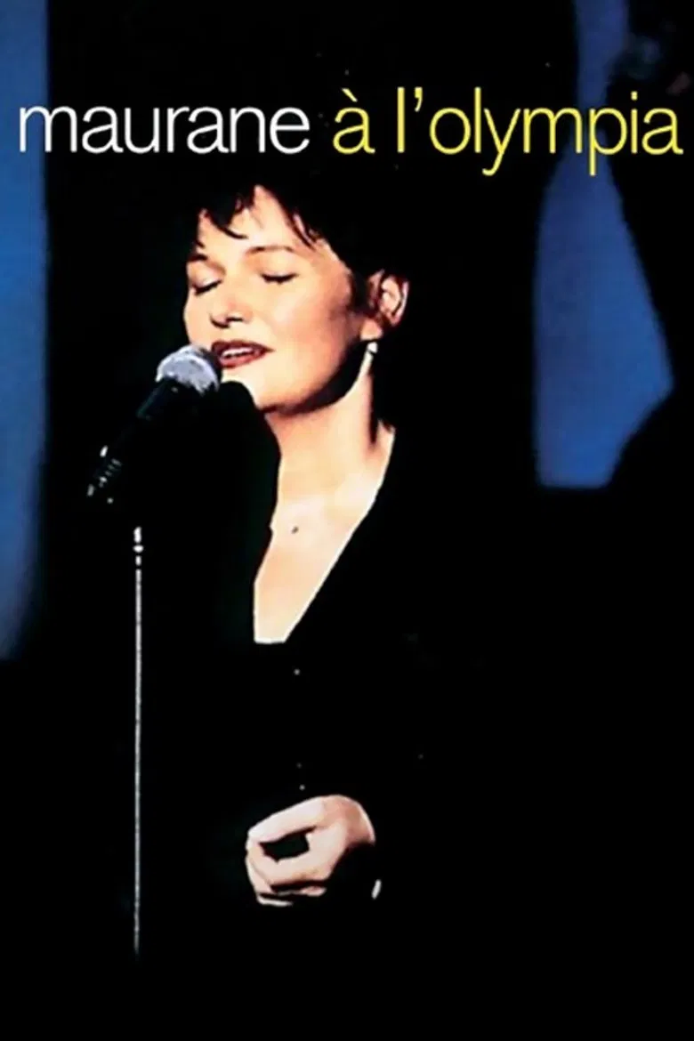 Maurane - Olympia 1999 poster background
