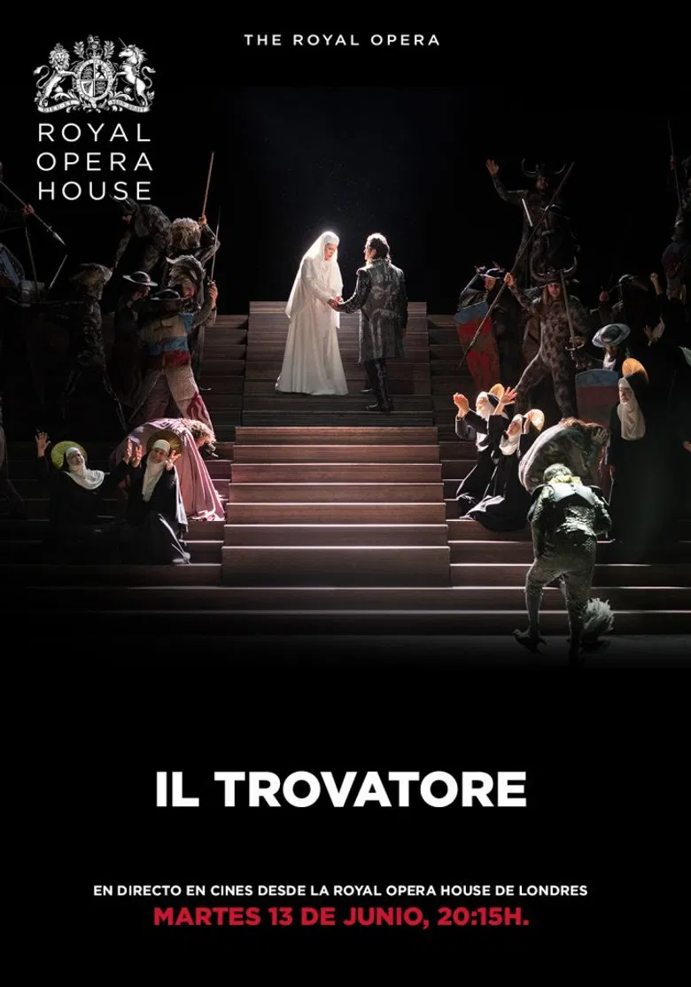 Royal Opera House: Il Trovatore poster background