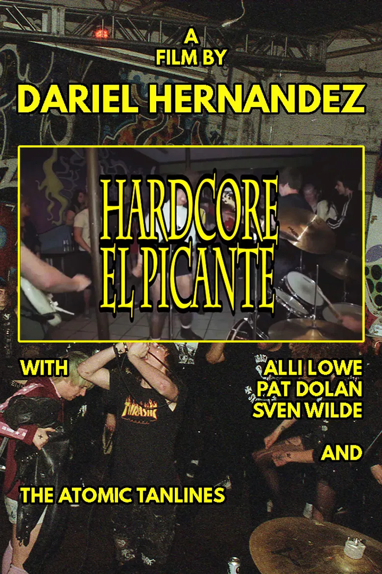 Hardcore El Picante poster background