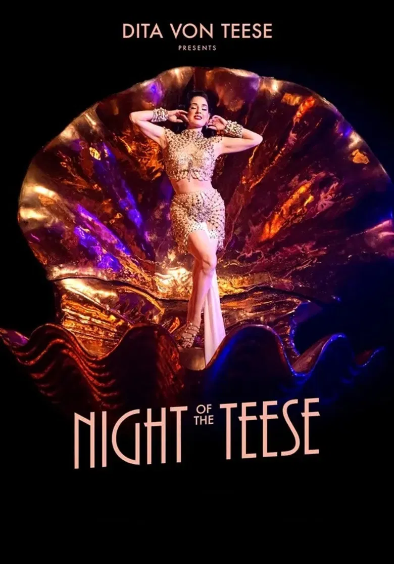 Night of the Teese poster background