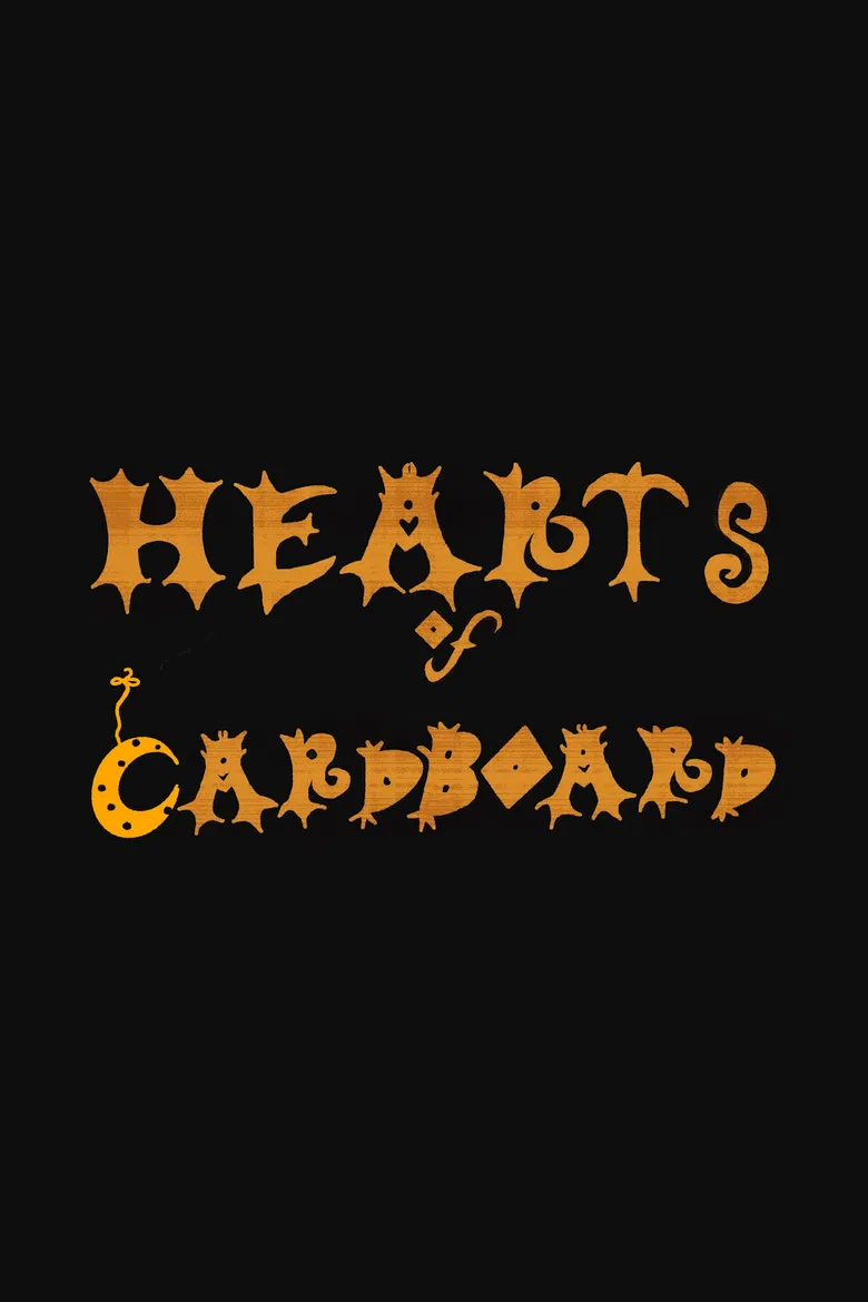 Hearts of Cardboard poster background