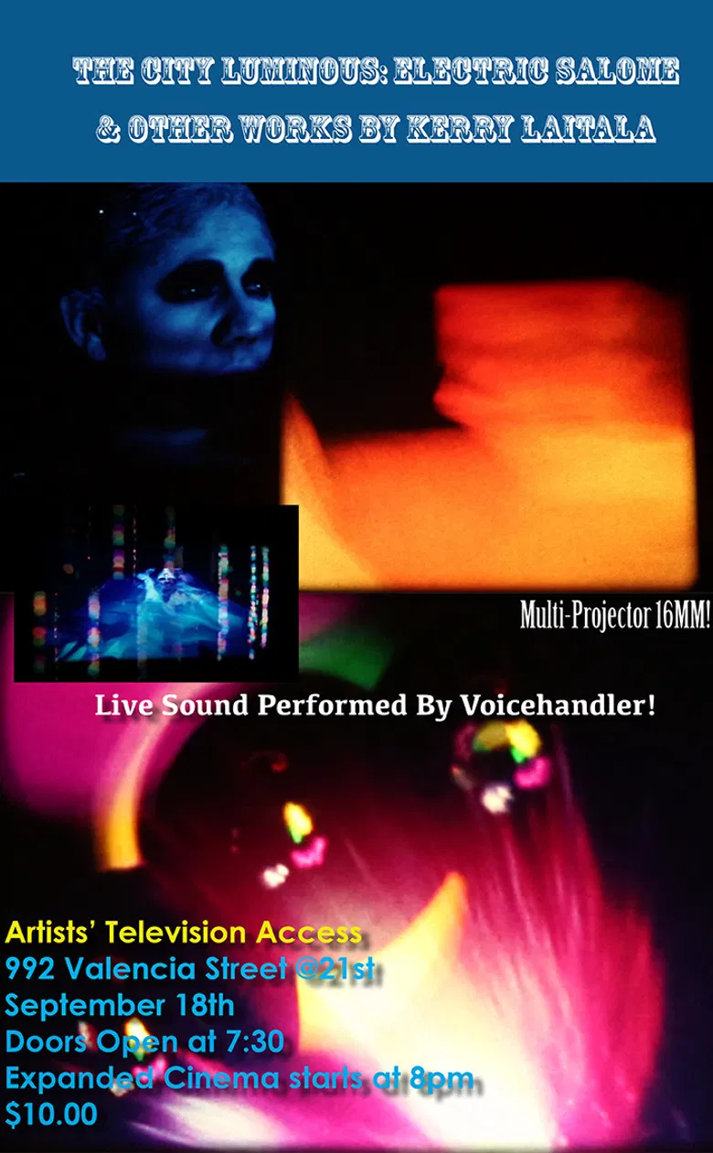 The City Luminous: Spectacle of Light poster background