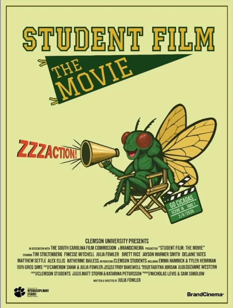 Student Film: The Movie poster background