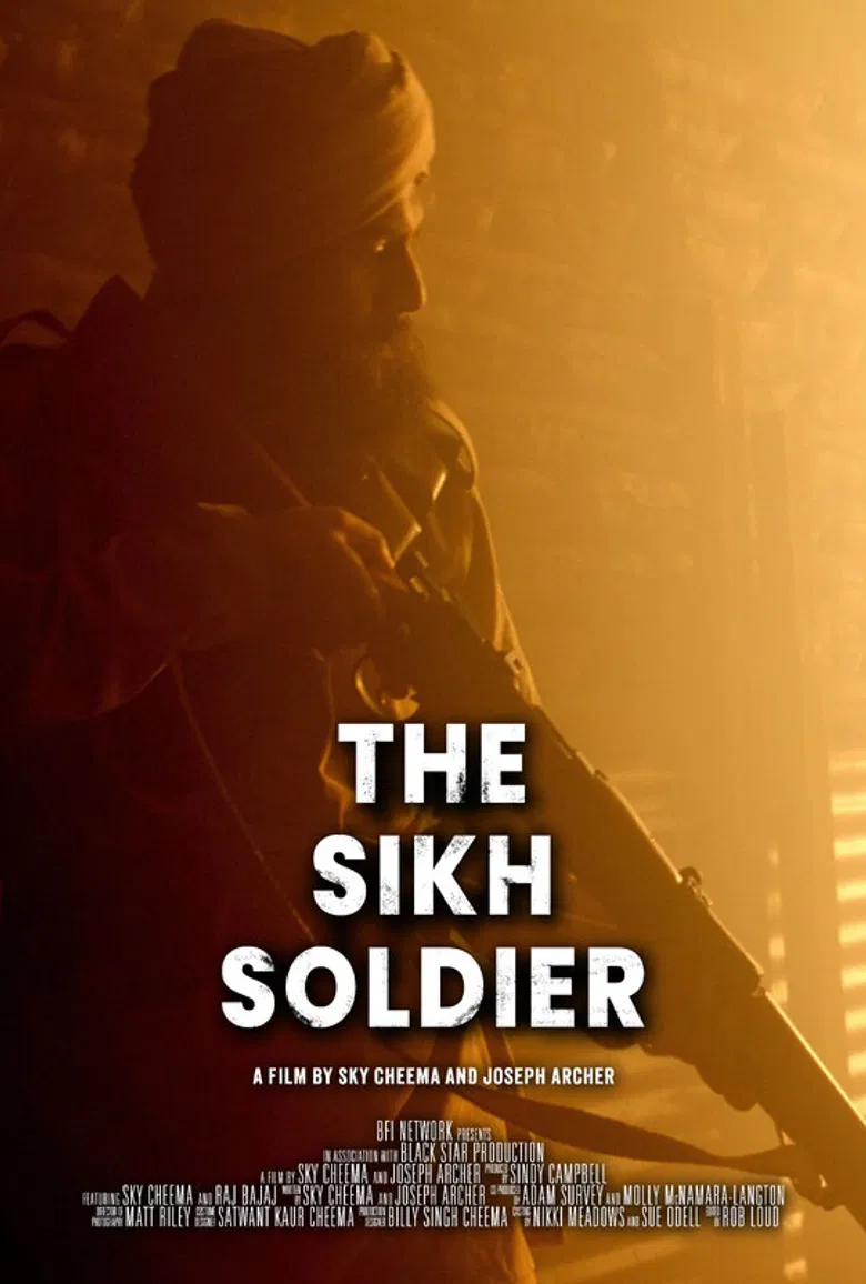 The Sikh Soldier poster background