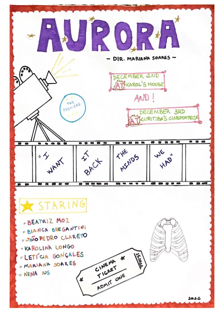 aurora poster background