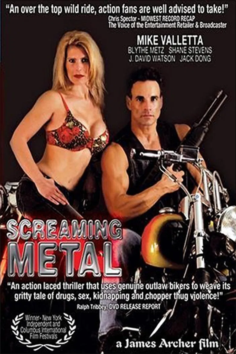 Leather and Iron poster background