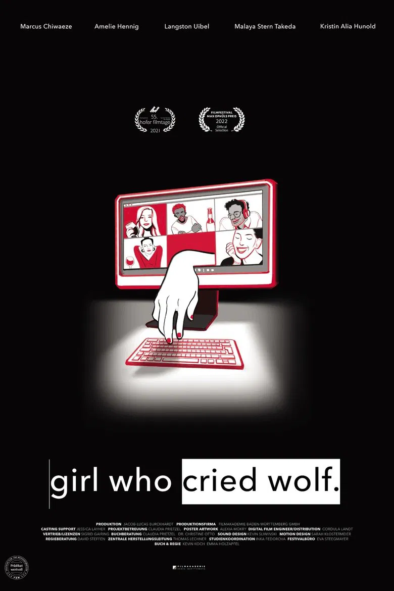 Girl Who Cried Wolf poster background