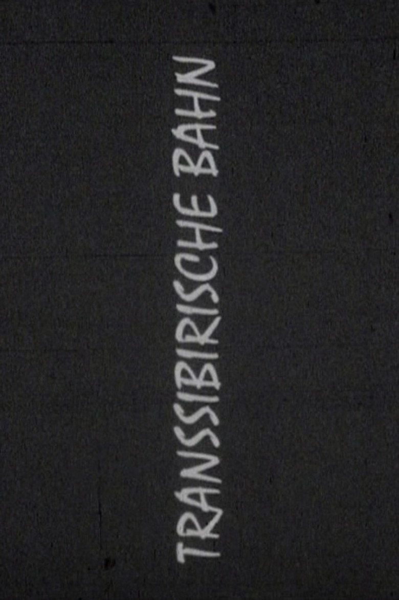 Transsibirische Bahn poster background