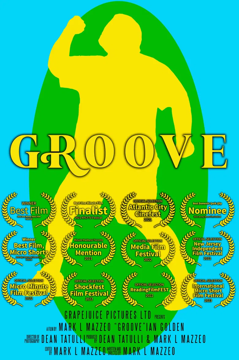 Groove poster background