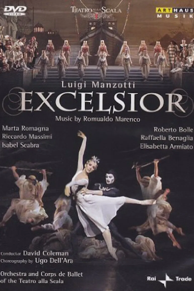 Manzotti: Excelsior poster background