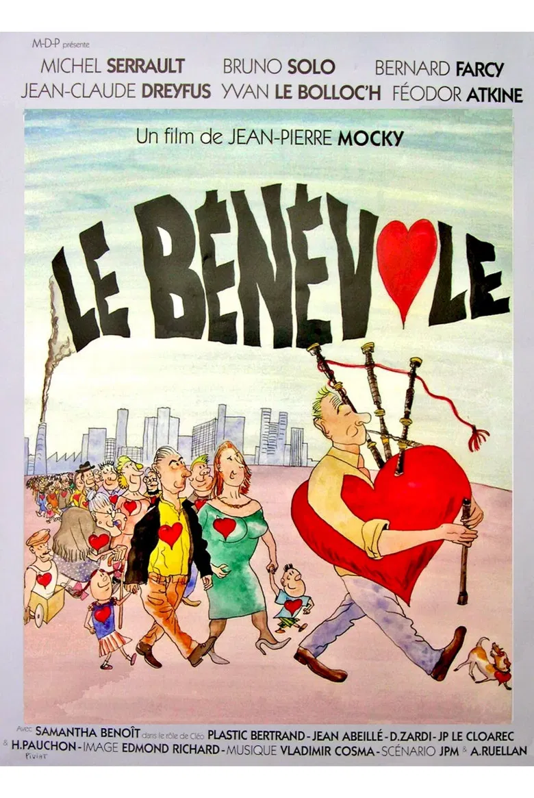 Le Bénévole poster background