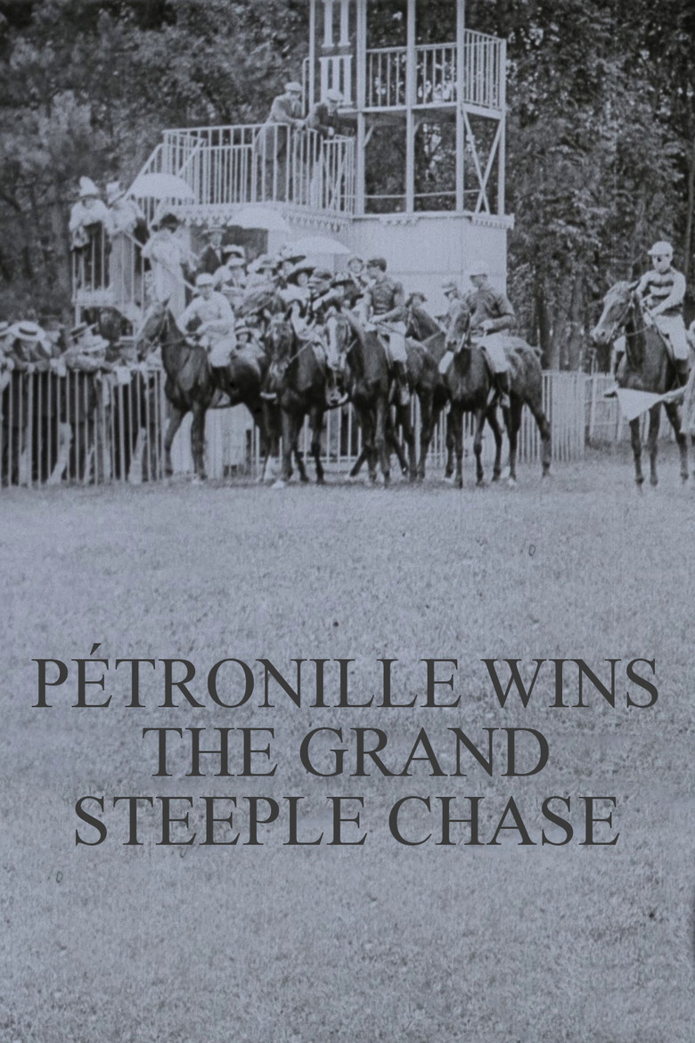Pétronille Wins the Grand Steeple Chase poster background