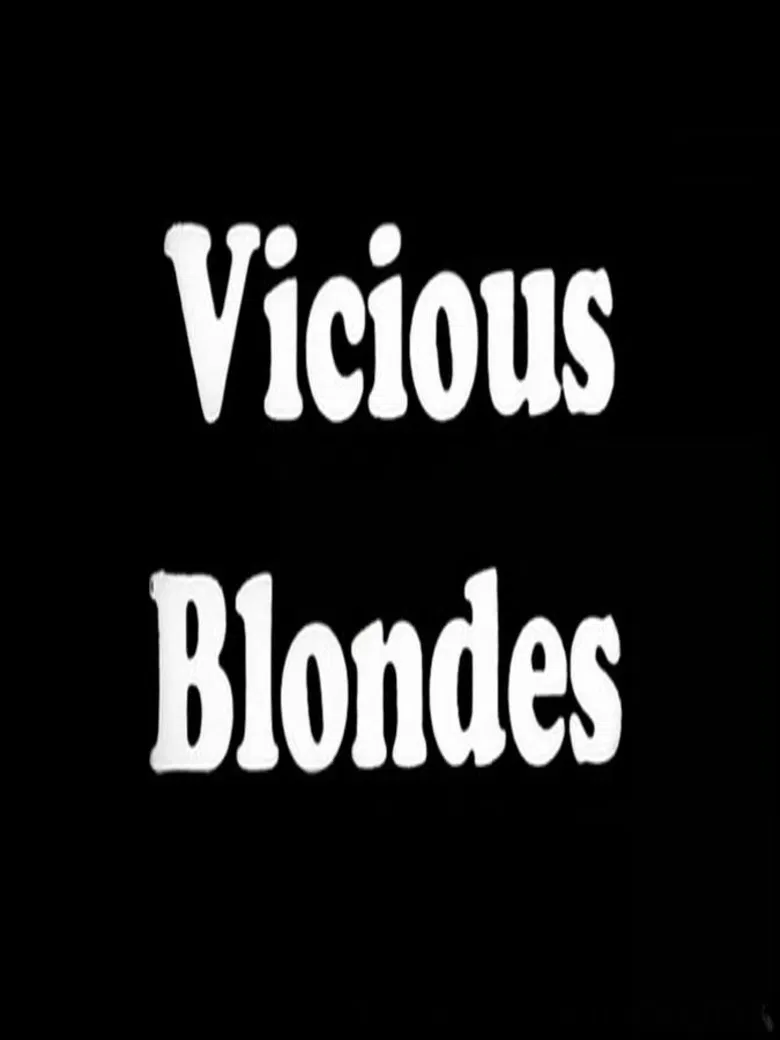 Vicious Blonde poster background