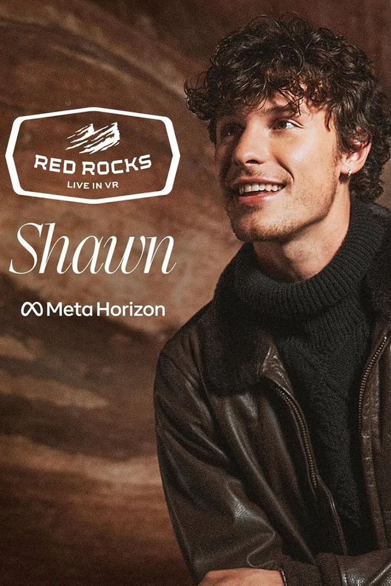 Shawn Mendes: Red Rocks Live in VR poster background