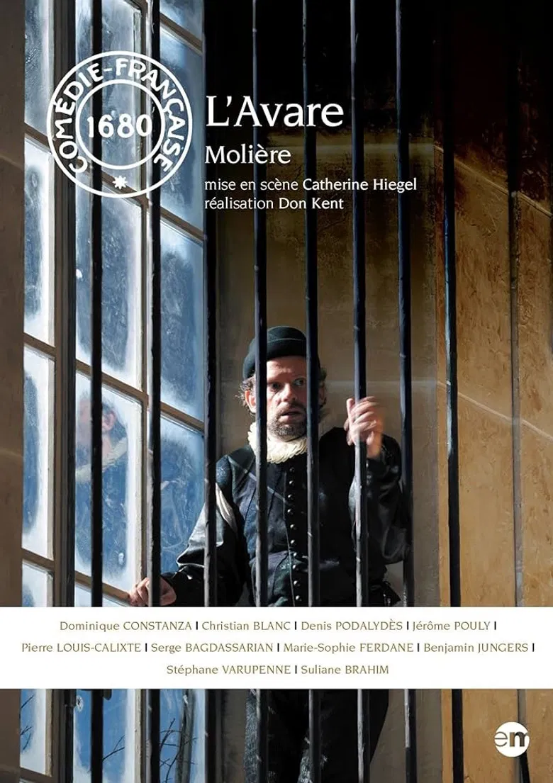 L'Avare poster background