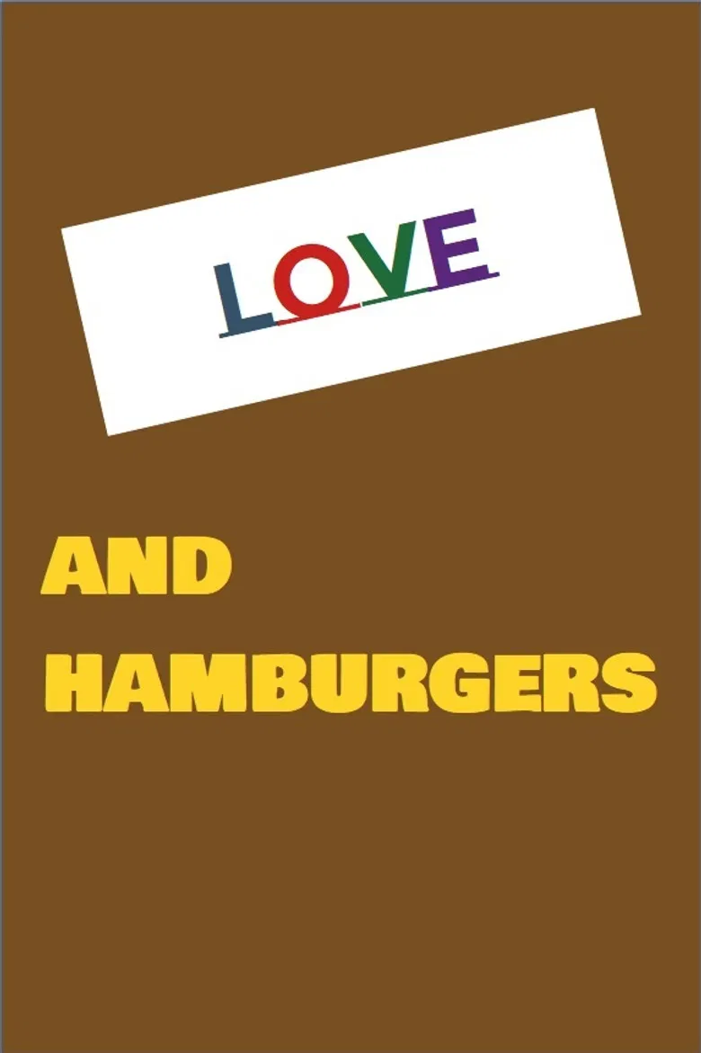 Love and Hamburgers poster background