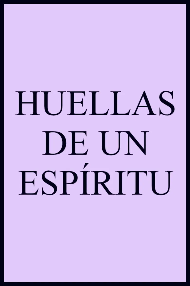 The Footprints of a Spirit poster background