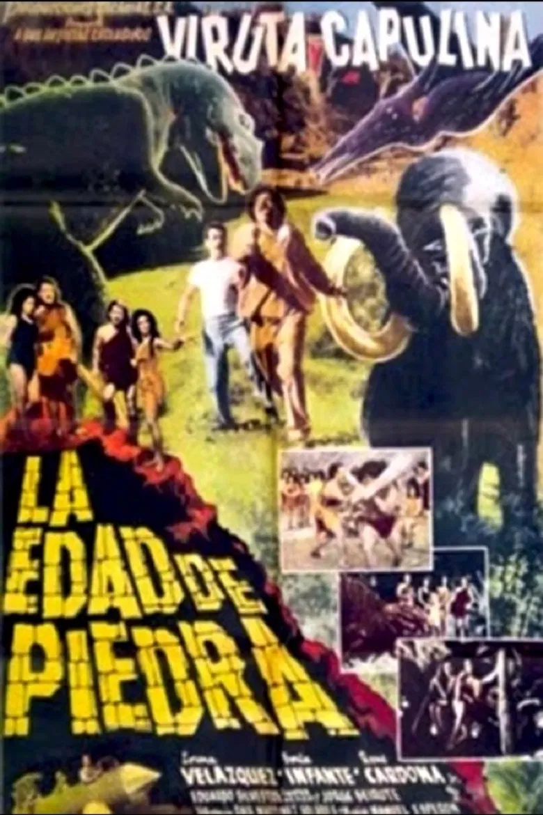 La edad de piedra poster background
