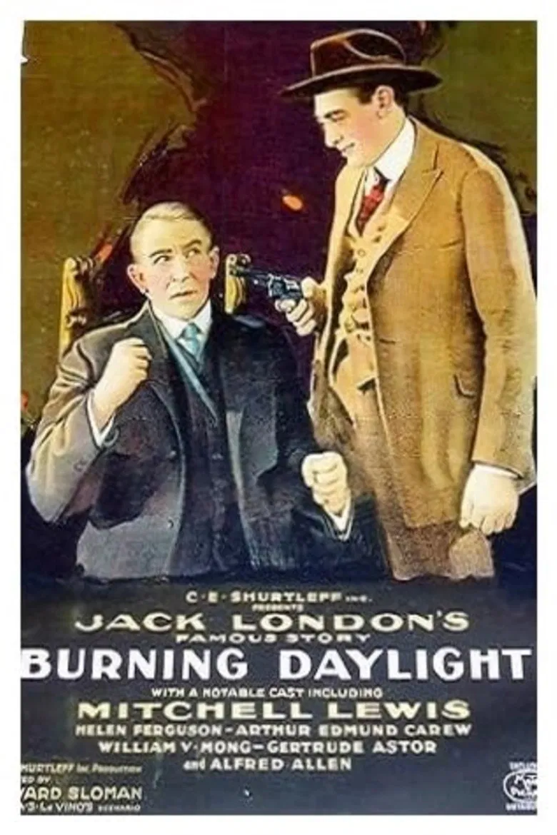 Burning Daylight poster background