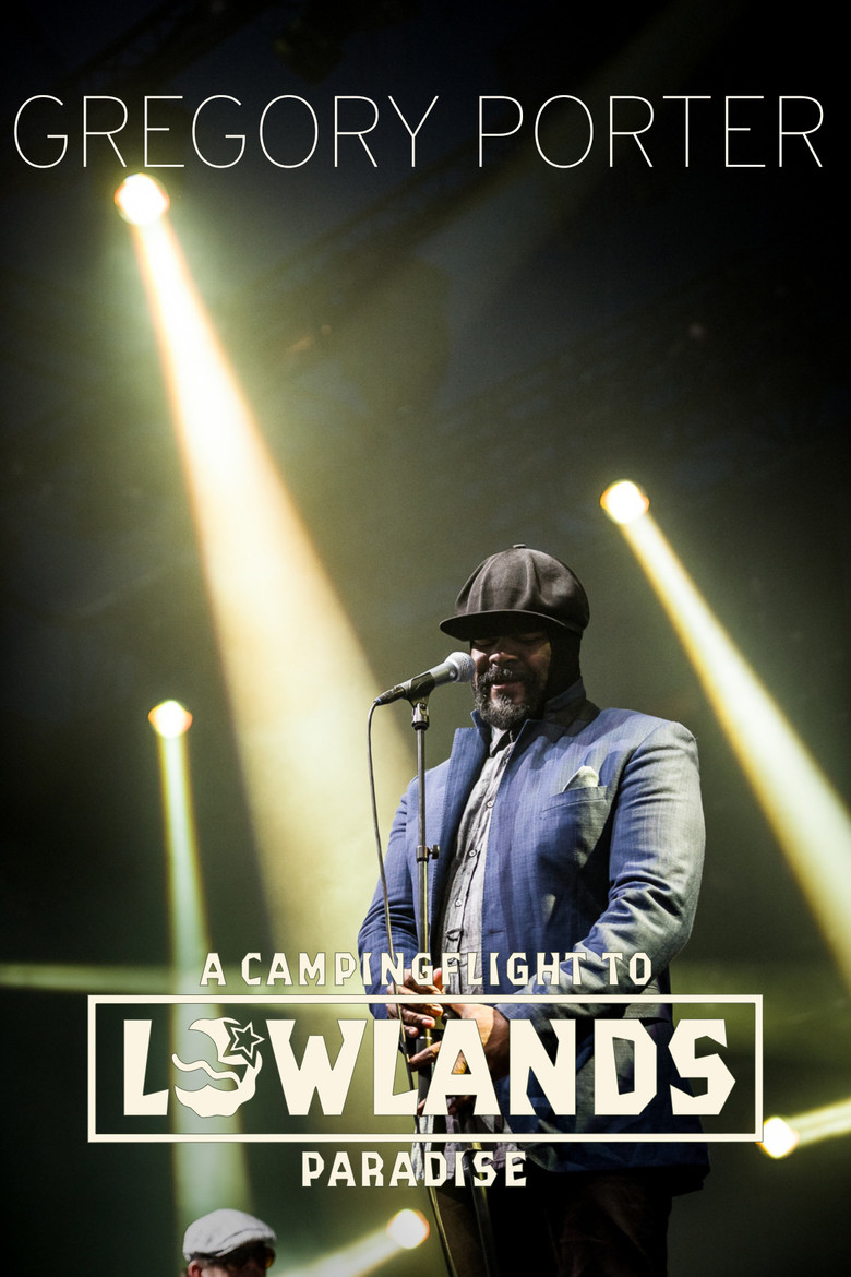 Gregory Porter - Lowlands Live 2014 poster background