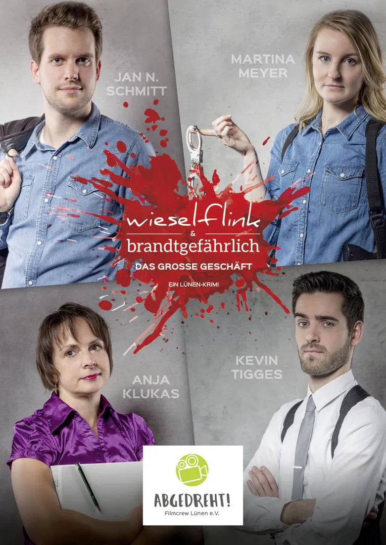 Wieselflink & Brandtgefährlich - Das große Geschäft poster background