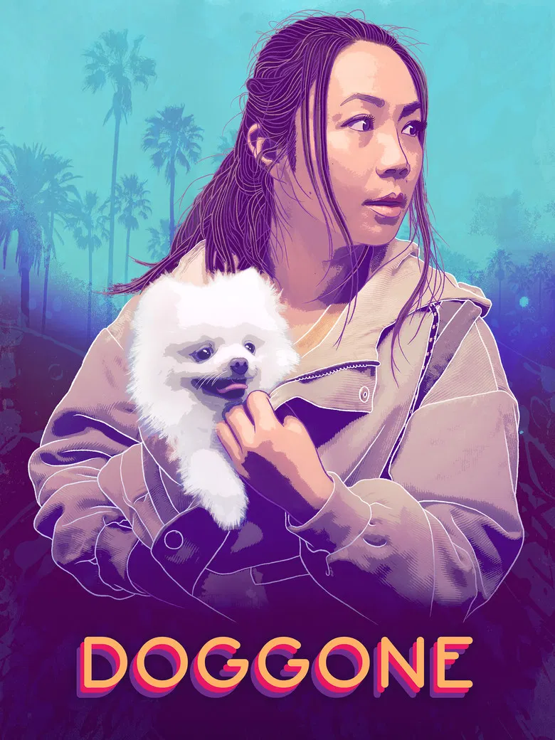 Doggone poster background
