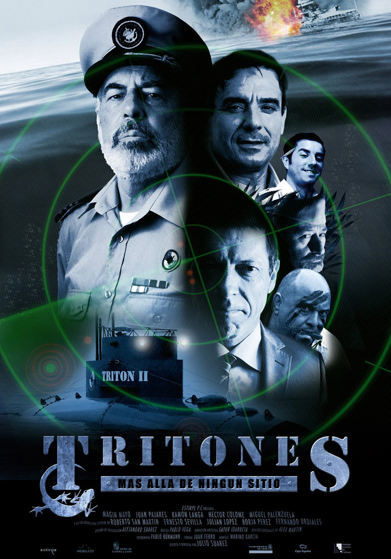 Tritones, más allá de ningún sitio poster background