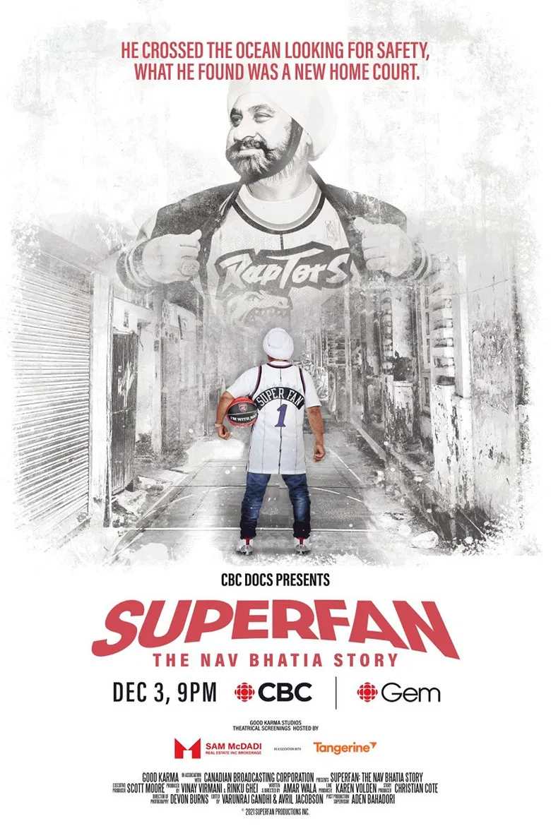 Superfan: The Nav Bhatia Story poster background