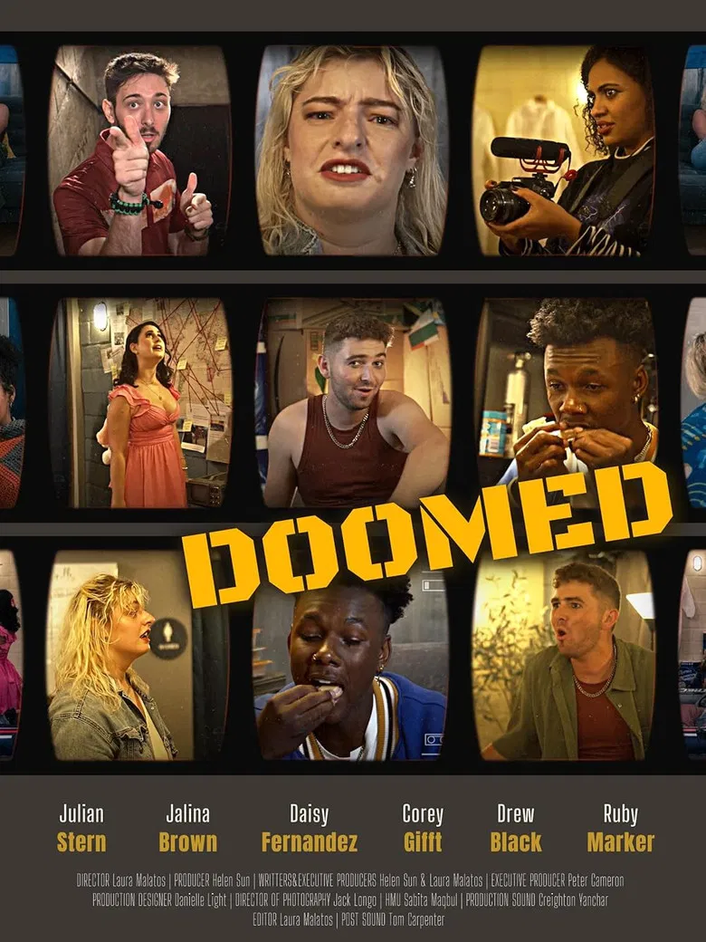 Doomed poster background