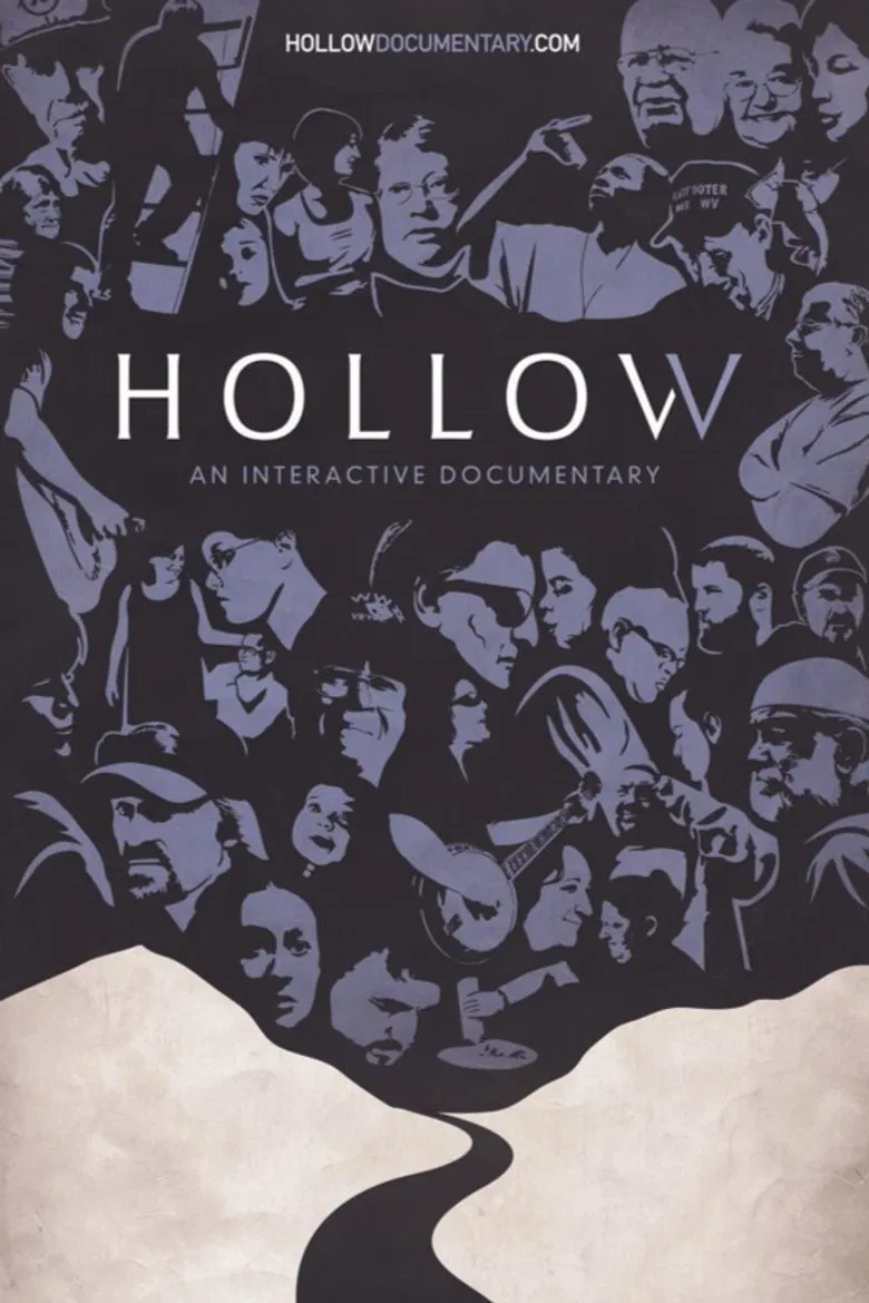 Hollow poster background