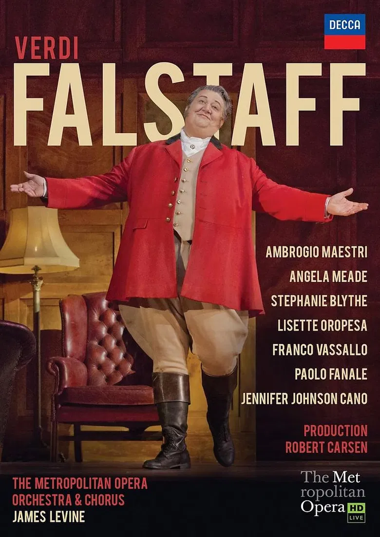 Verdi: Falstaff poster background