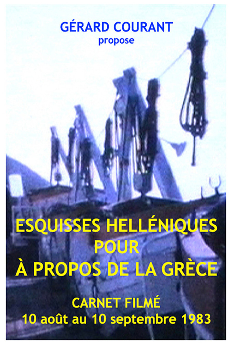Esquisses Helléniques pour "A propos de la Grèce" poster background