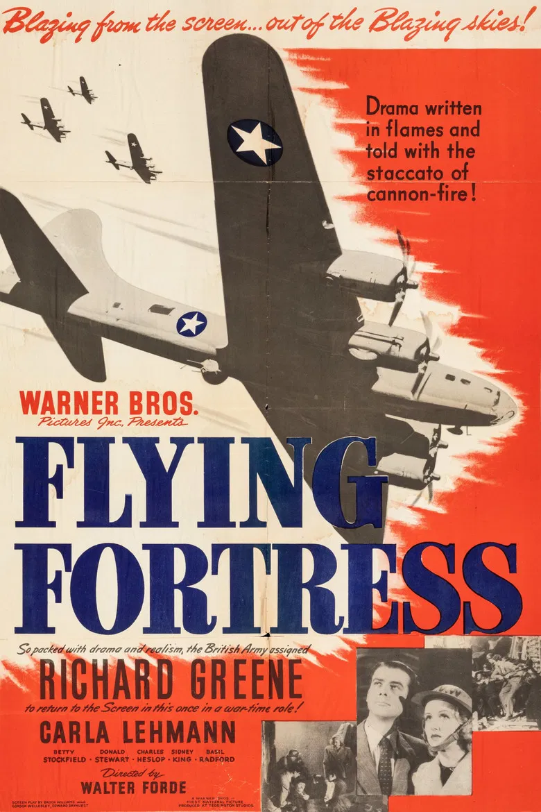 Flying Fortress poster background