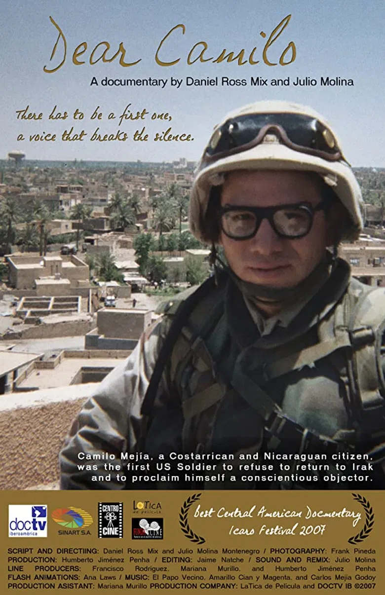 Dear Camilo poster background