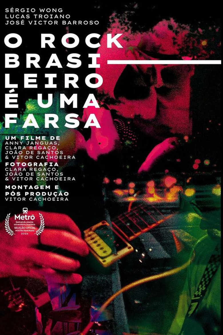 O ROCK BRASILEIRO É UMA FARSA poster background