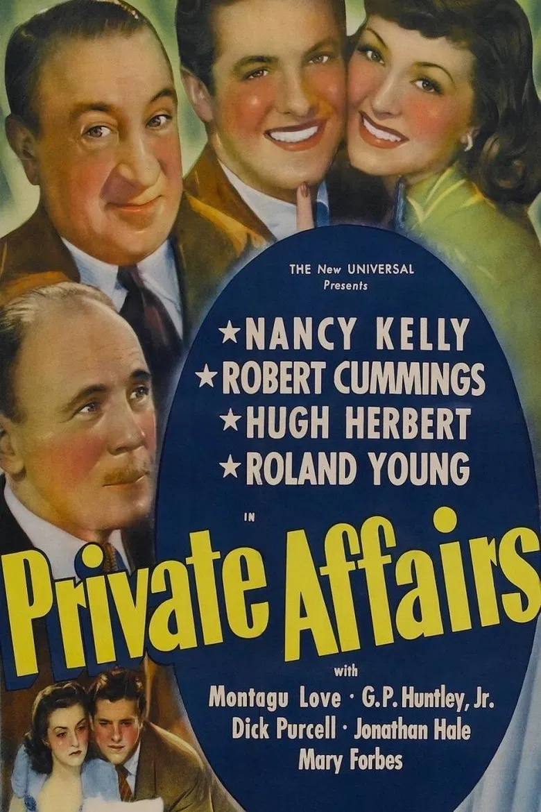 Private Affairs poster background