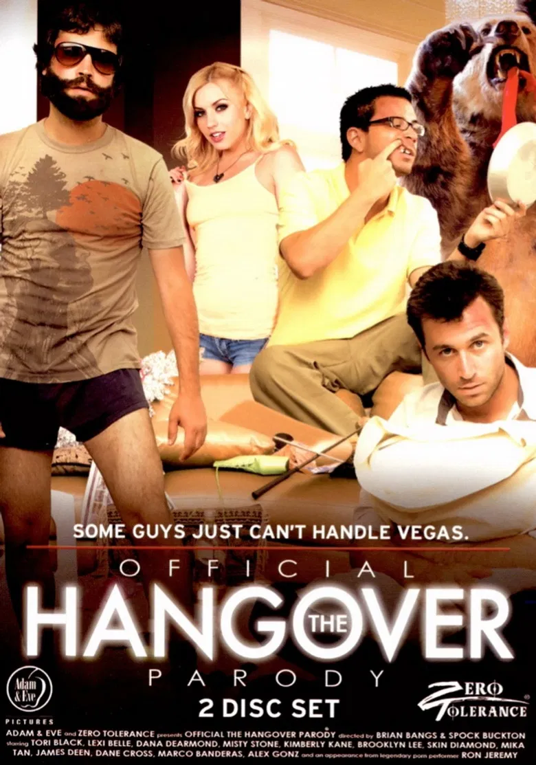 The Official Hangover Parody poster background
