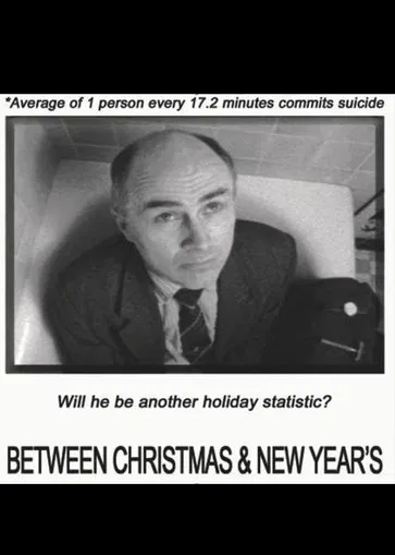 Between Christmas and New Year's poster background