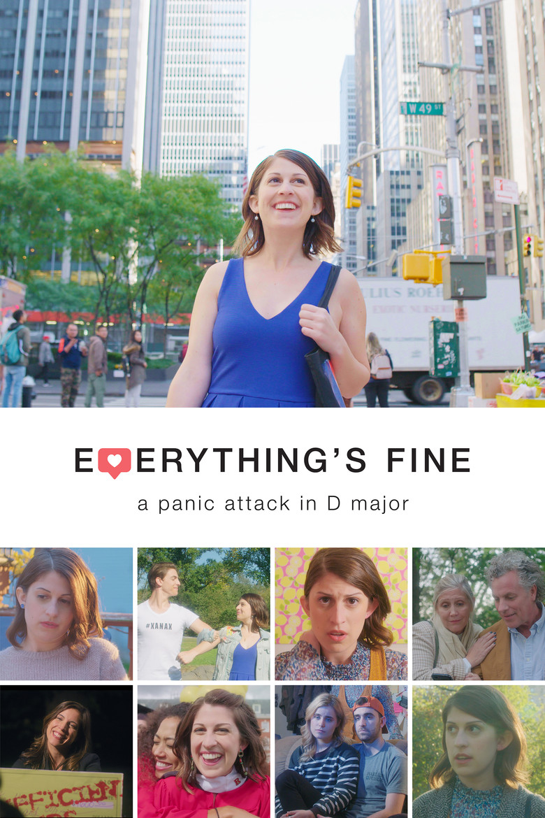 Everything's Fine: A Panic Attack in D Major poster background