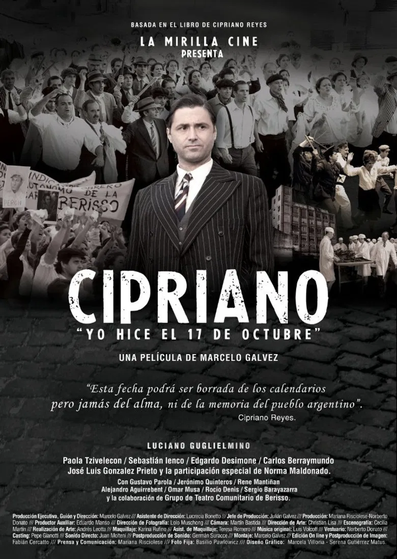 Cipriano, yo hice el 17 de octubre poster background
