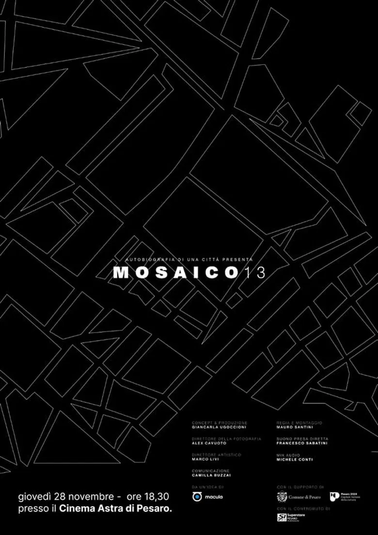 Mosaico 13 poster background
