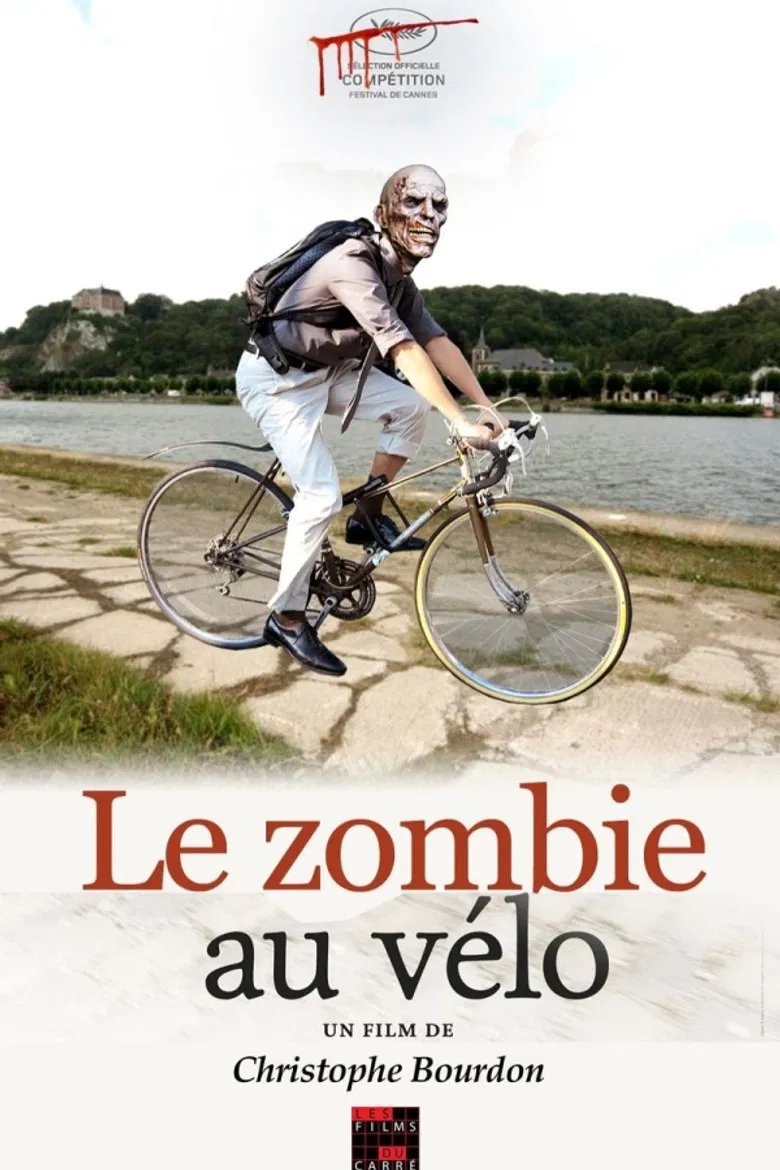 The Zombie with a Bike poster background