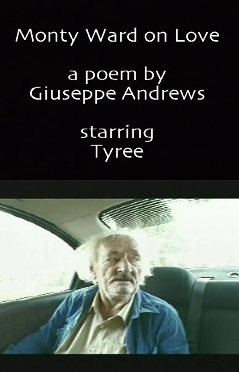 Monty Ward On Love poster background