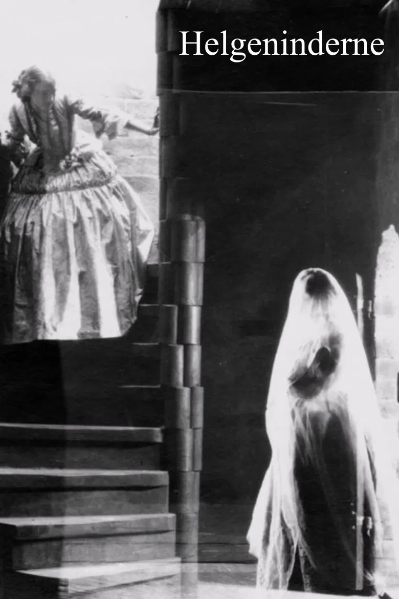 Helgeninderne poster background